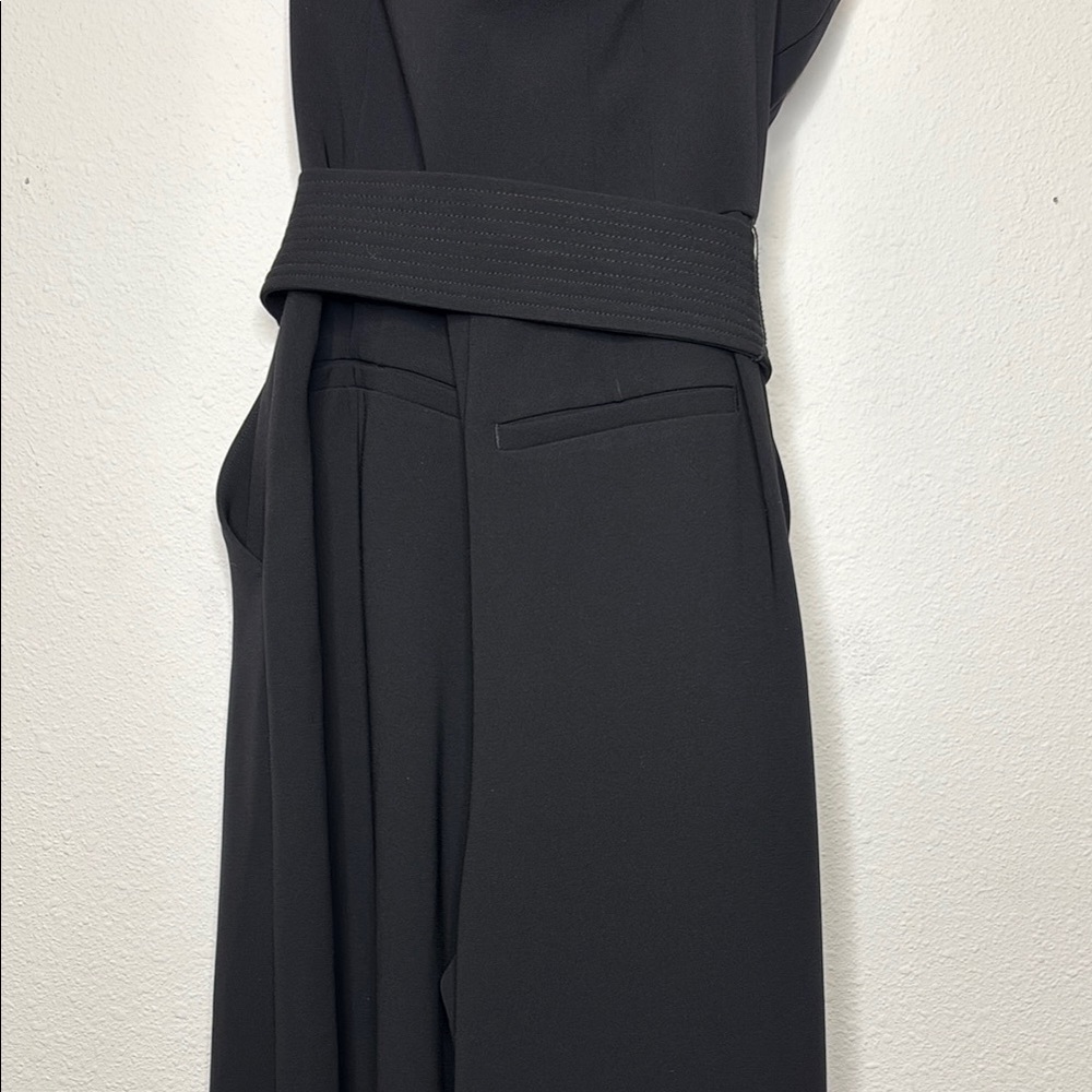 A.L.C. Size 00 Black Maxi strapless Jumpsuit for Night Out - Picture 9 of 12